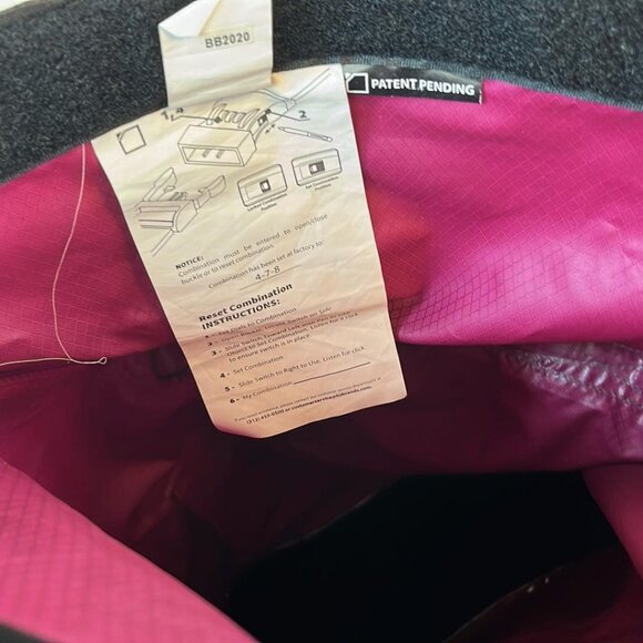 Waterseals Dry Bag BackPack wqith Combination Lock Camping Kayaking Fishing - Picture 3 of 7